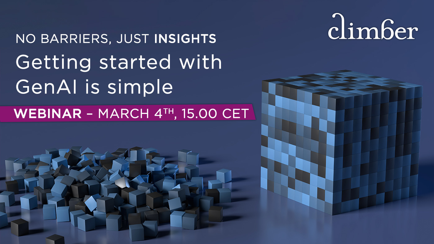 Webinar: No barriers Just insights Getting started with GenAI is simple