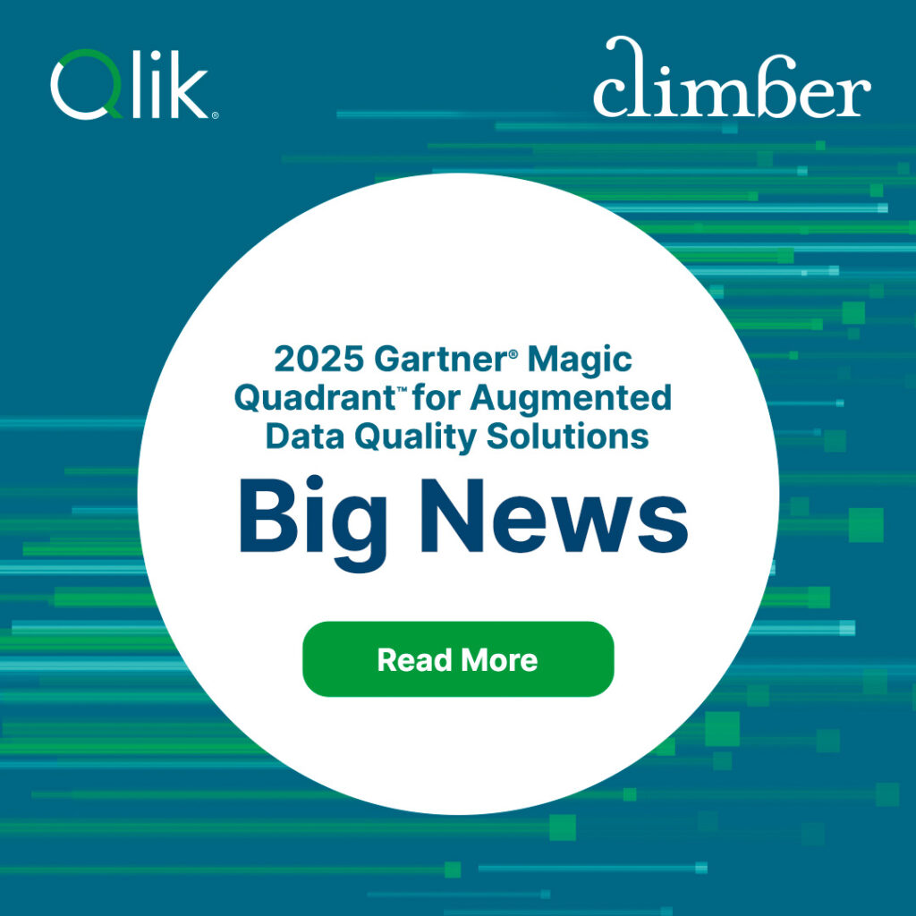 Qlik a Leader in the 2025 Gartner Magic Quadrant for Augmented Data Quality Solutions